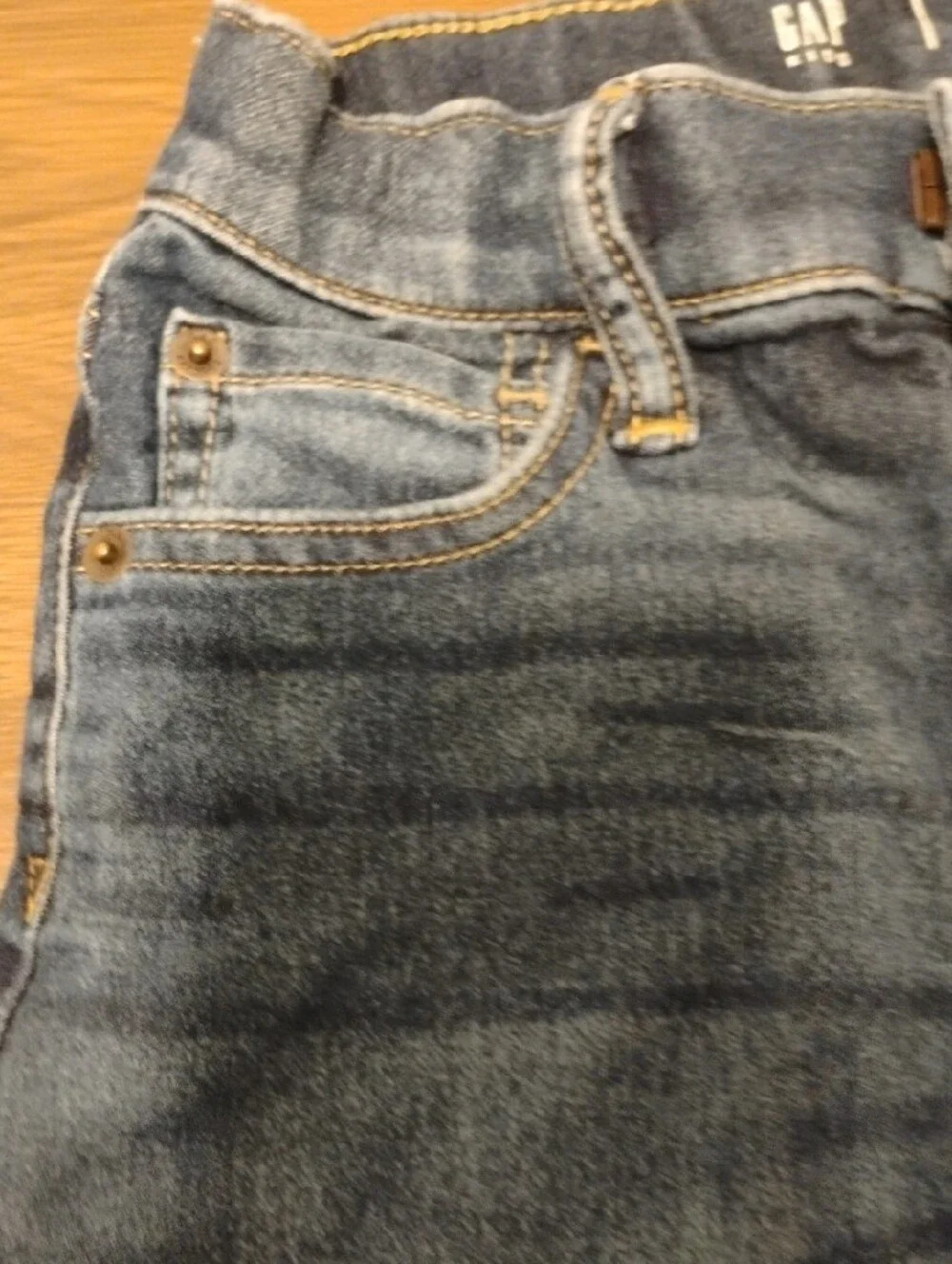 Gap Kids Boys Original Slim Jeans Size 8 Dark Wash